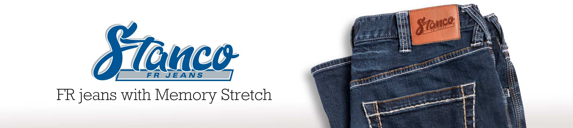 Stanco FR Jeans with Memory Stretch.
